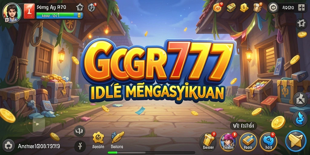 Tampilan menarik dari gameplay Idle GGR777 yang seru.