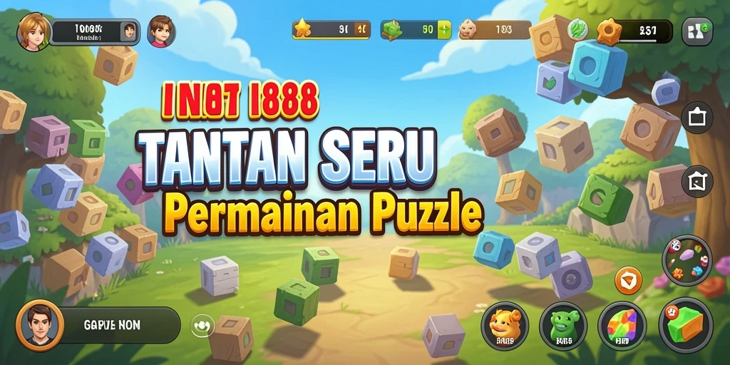 Tampilan gameplay IN88 dengan tantangan Puzzle yang menarik.