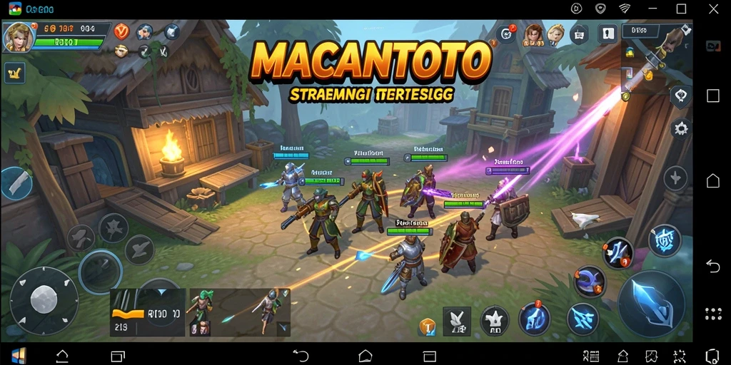 Tampilan gameplay seru dan mendebarkan dalam MACANTOTO.