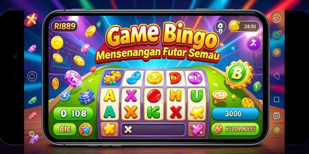 Tampilan permainan Bingo yang menegangkan dan seru.