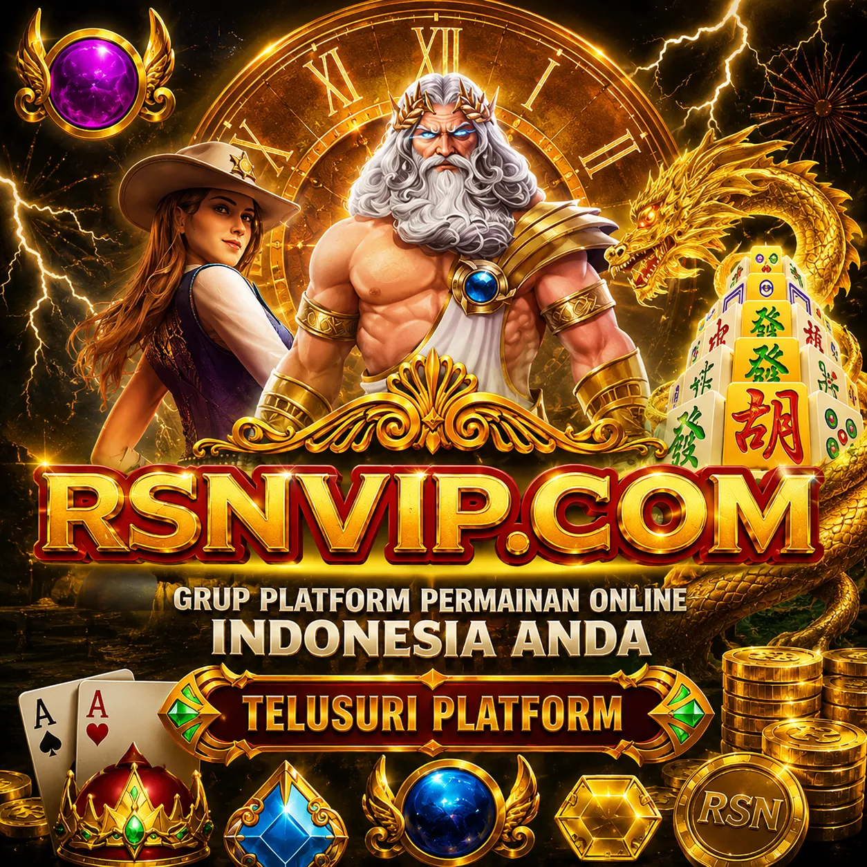 RSNVIP - Permainan Arcade Seru untuk Semua