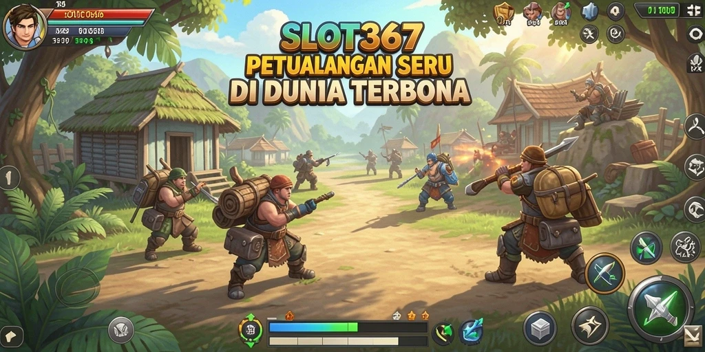 Screenshot gameplay menunjukkan eksplorasi dunia terbuka SLOT367.