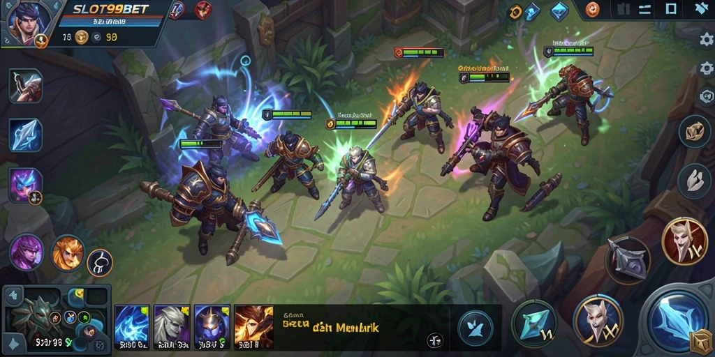 Tangkapan layar gameplay menegangkan di SLOT99BET.